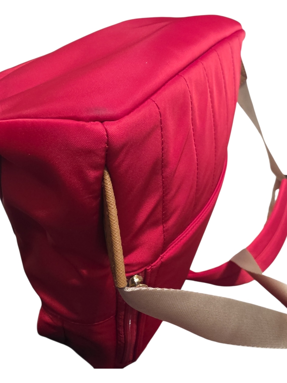 Michael Kors Red Nylon Backpack 16x16 - Picture 14 of 14